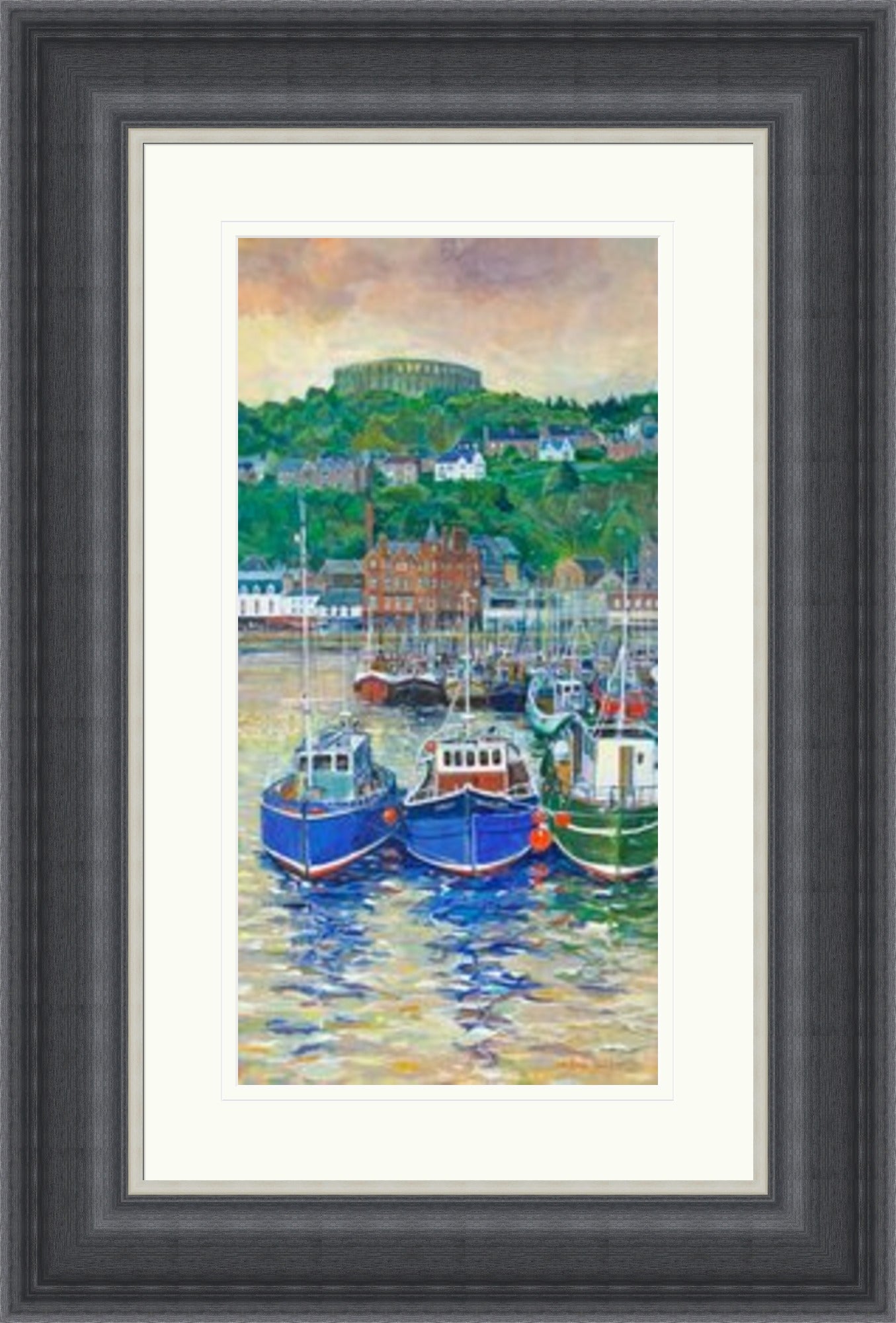Oban Harbour by Bob Lees