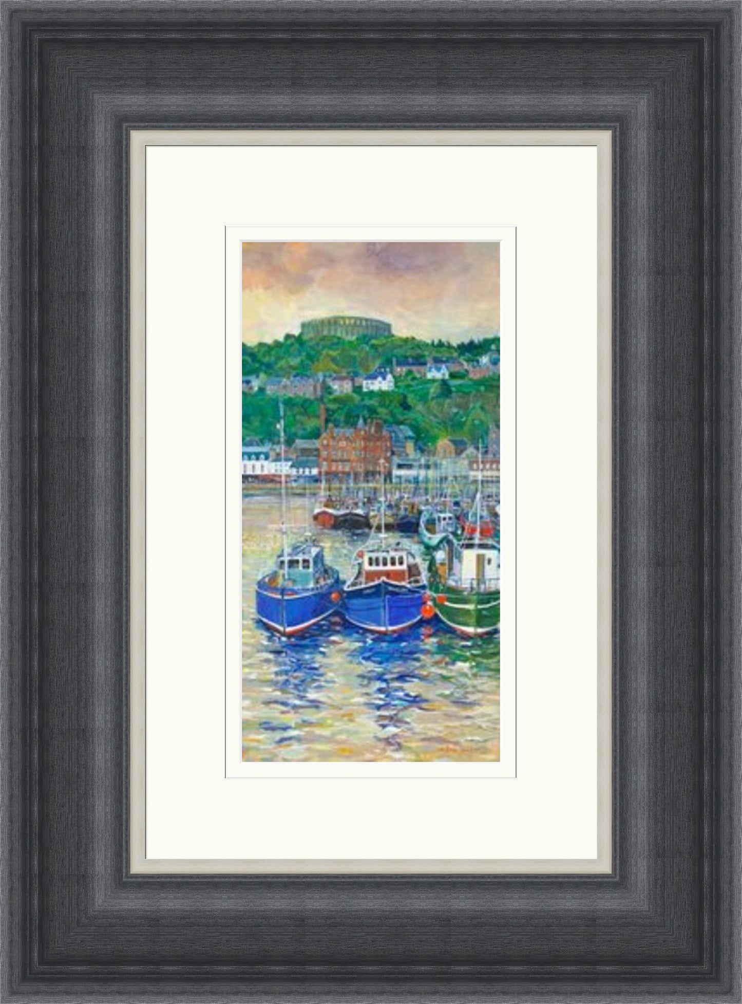 Oban Harbour by Bob Lees