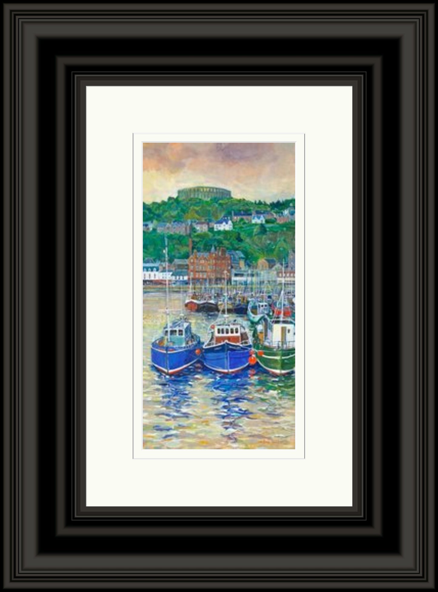 Oban Harbour by Bob Lees