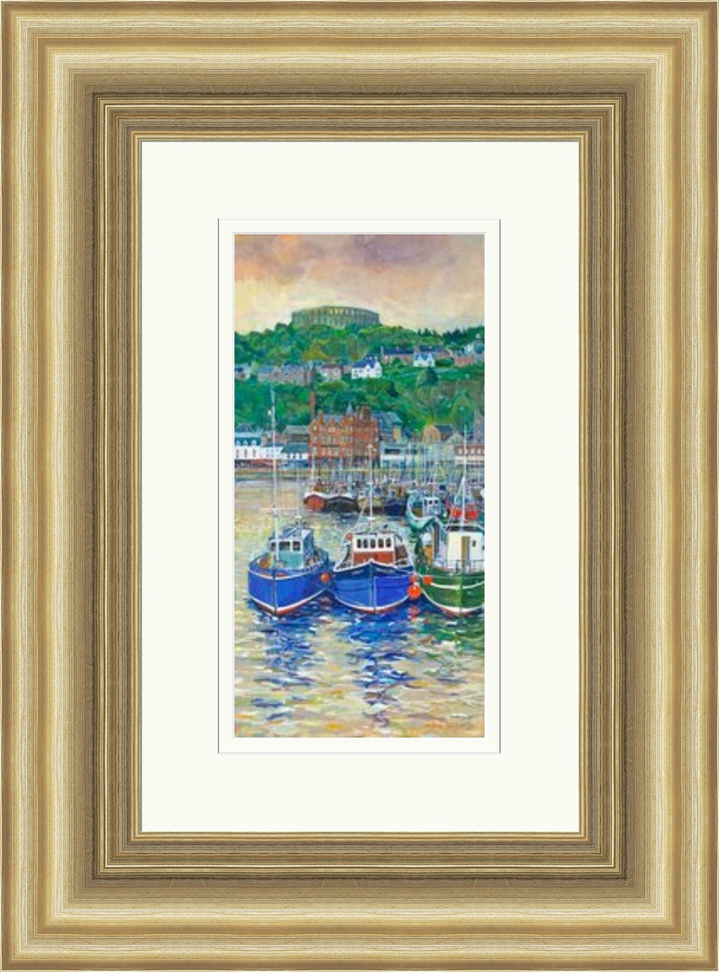 Oban Harbour by Bob Lees