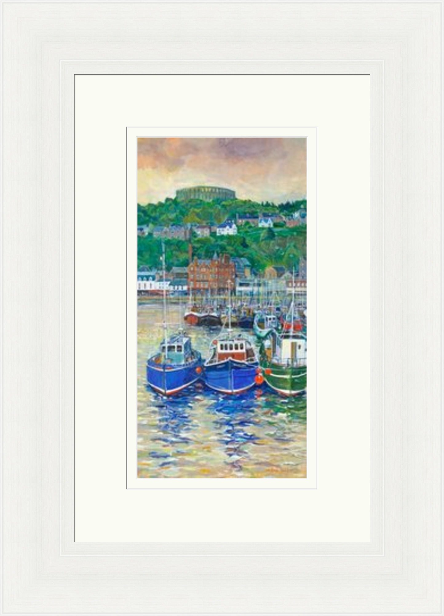 Oban Harbour by Bob Lees