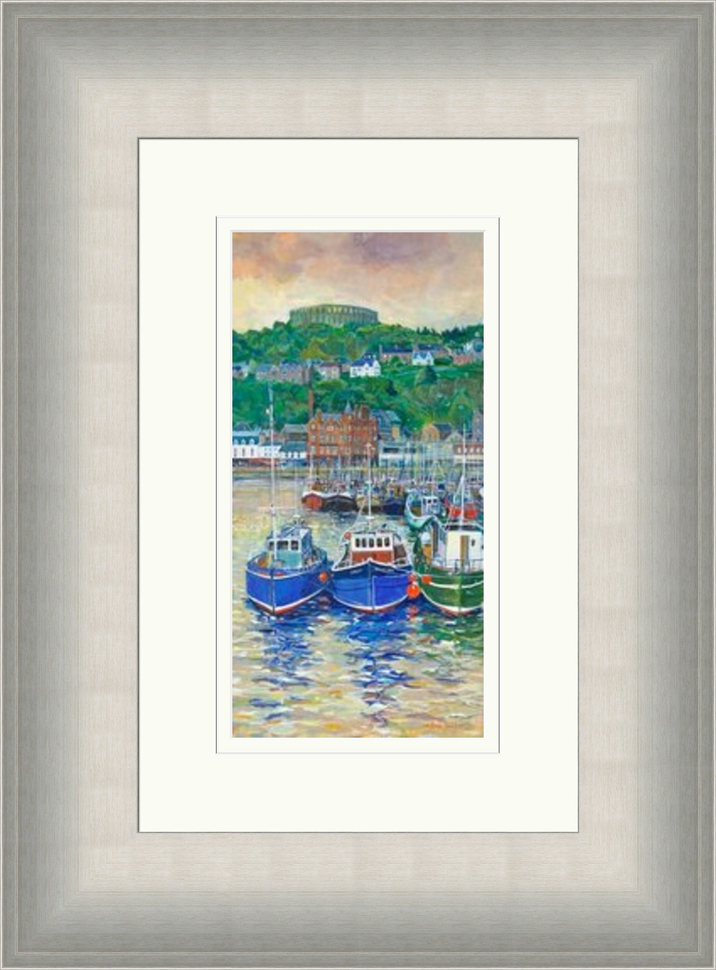 Oban Harbour by Bob Lees