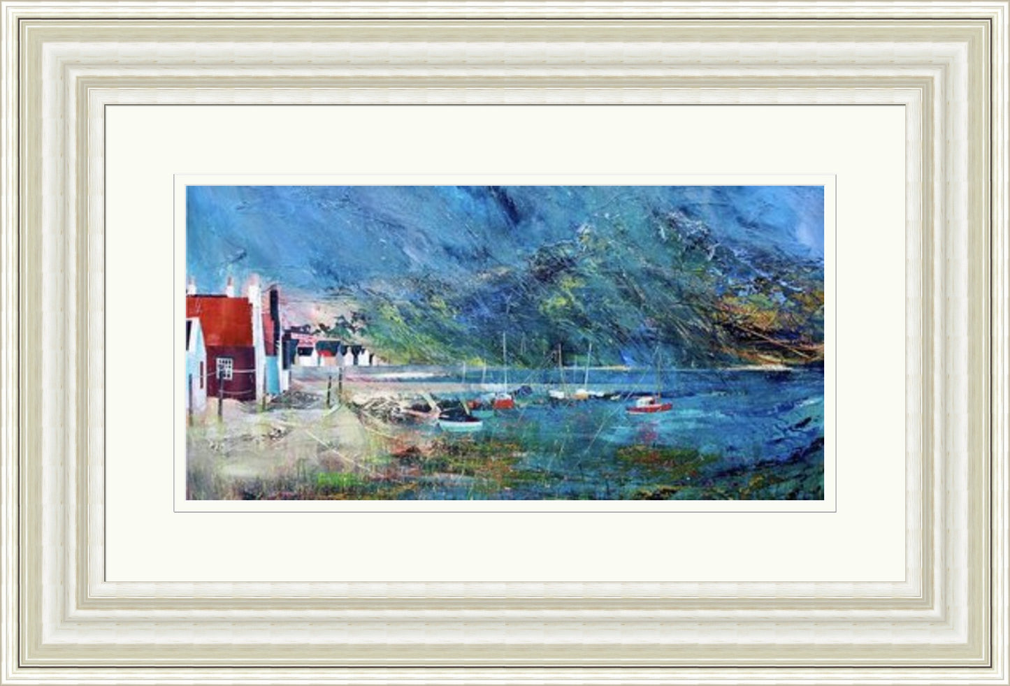 Buildings and Boats (Limited Edition) by Fiona Matheson