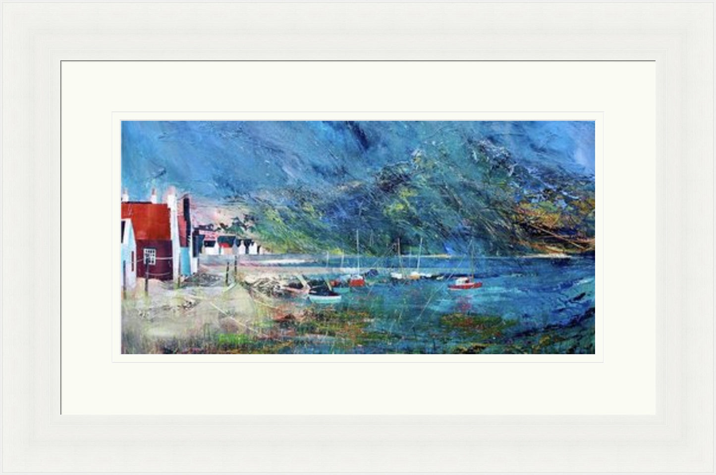 Buildings and Boats (Limited Edition) by Fiona Matheson