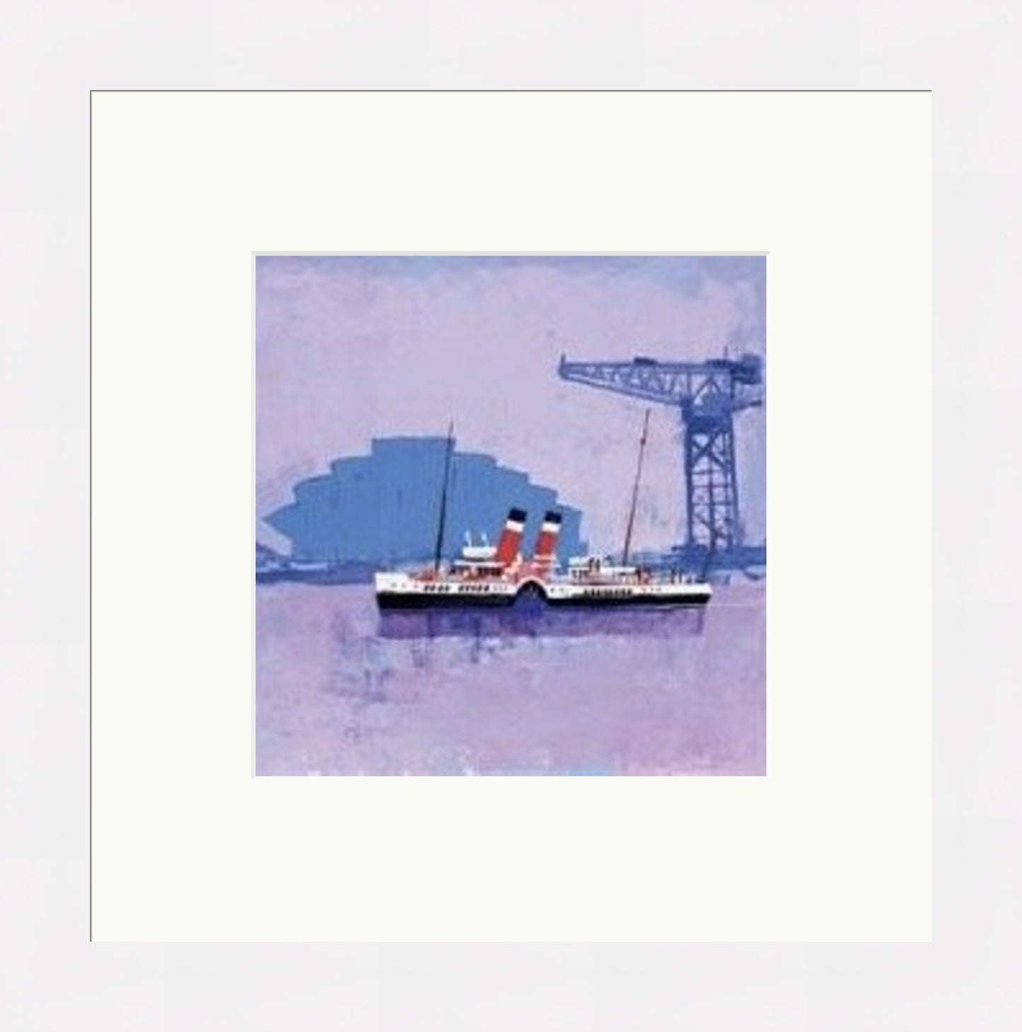 The Waverley on the Clyde by Colin Ruffell - Petite