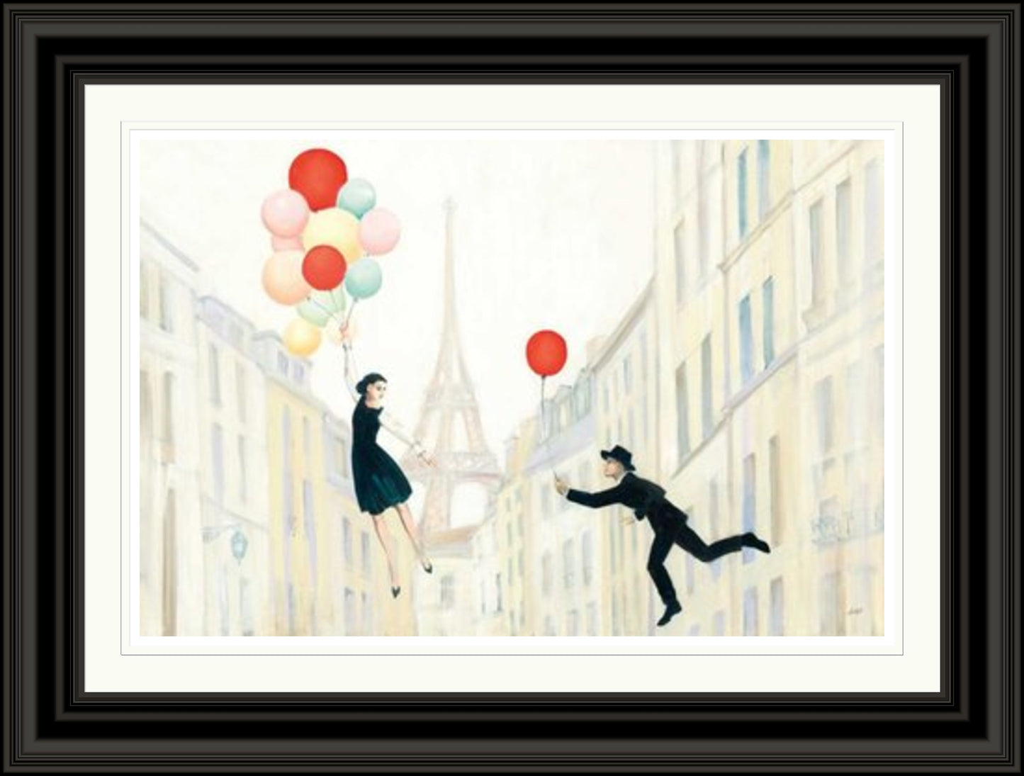 Aloft in Paris I by Julia Purinton