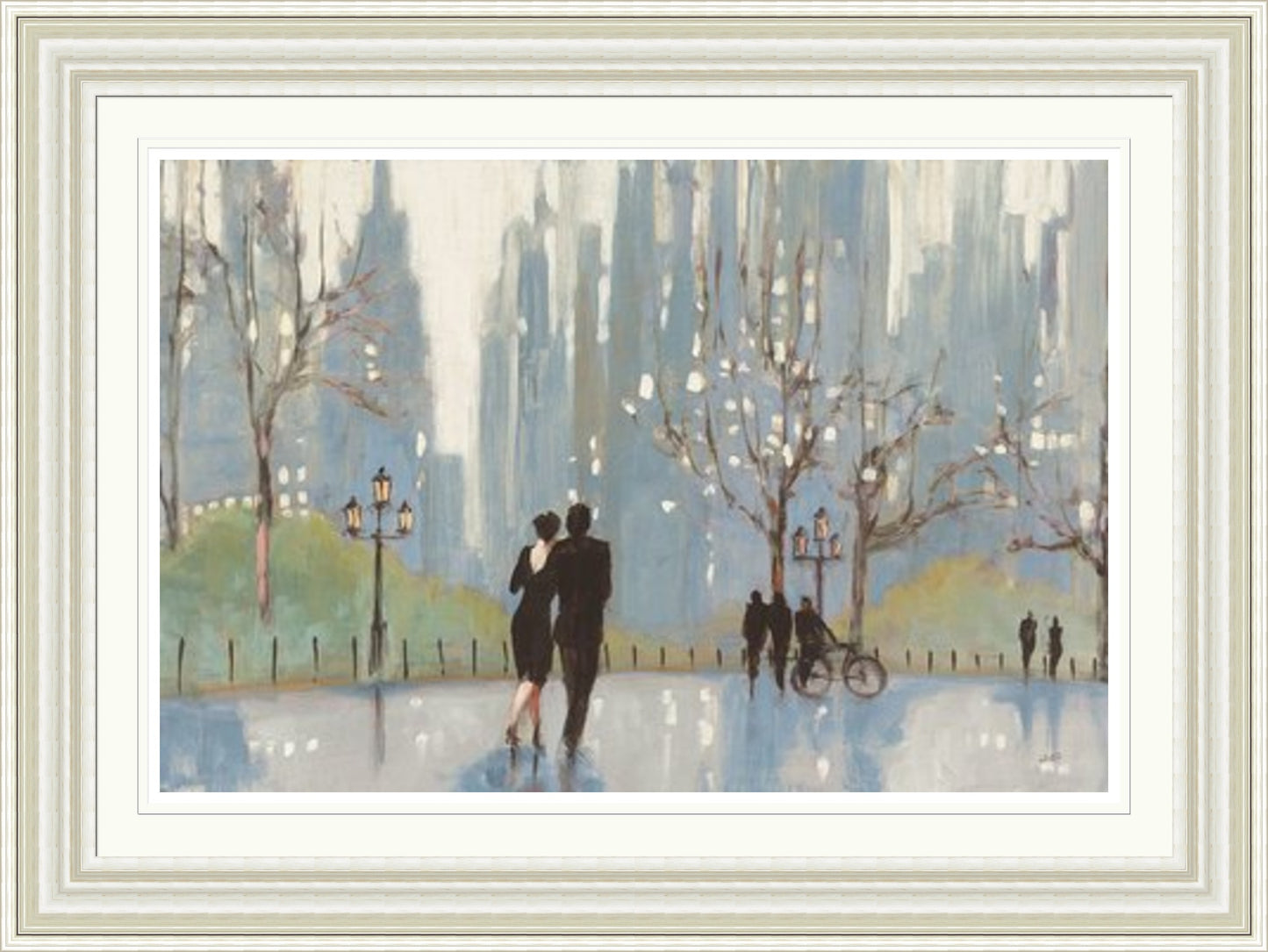 An Evening Out - Blue by Julia Purinton