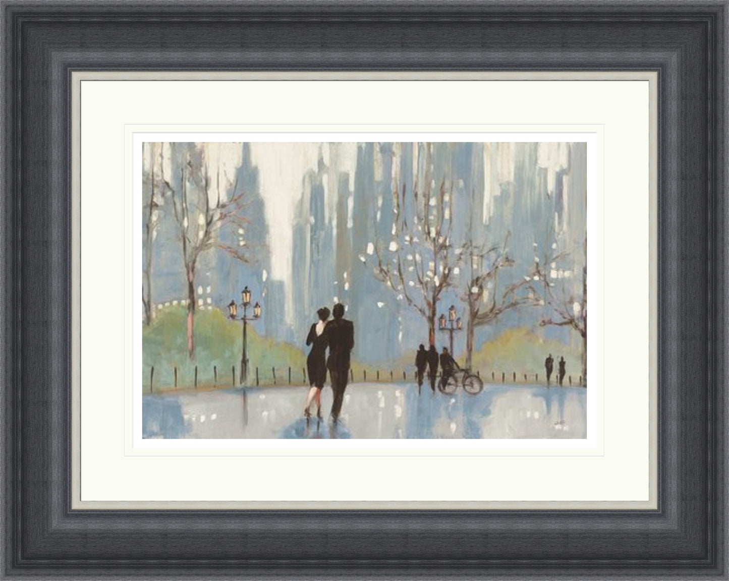 An Evening Out - Blue by Julia Purinton