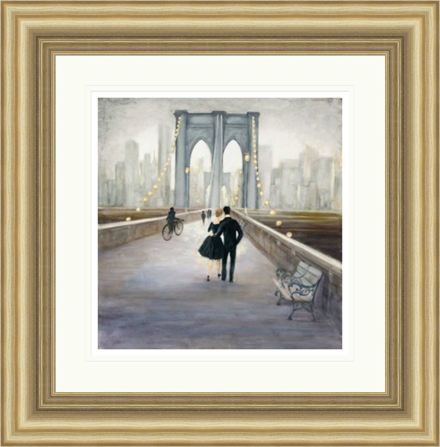 Bridge to NYC II by Julia Purinton