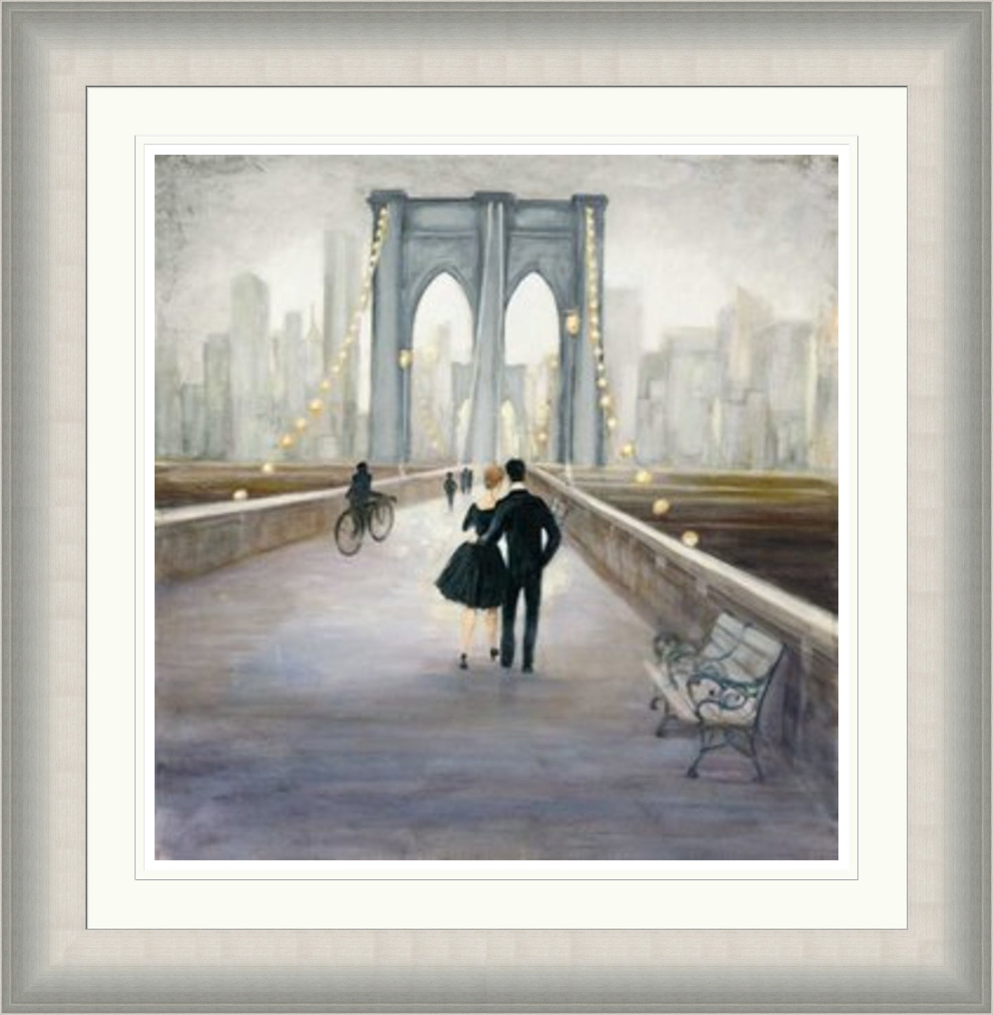 Bridge to NYC II by Julia Purinton