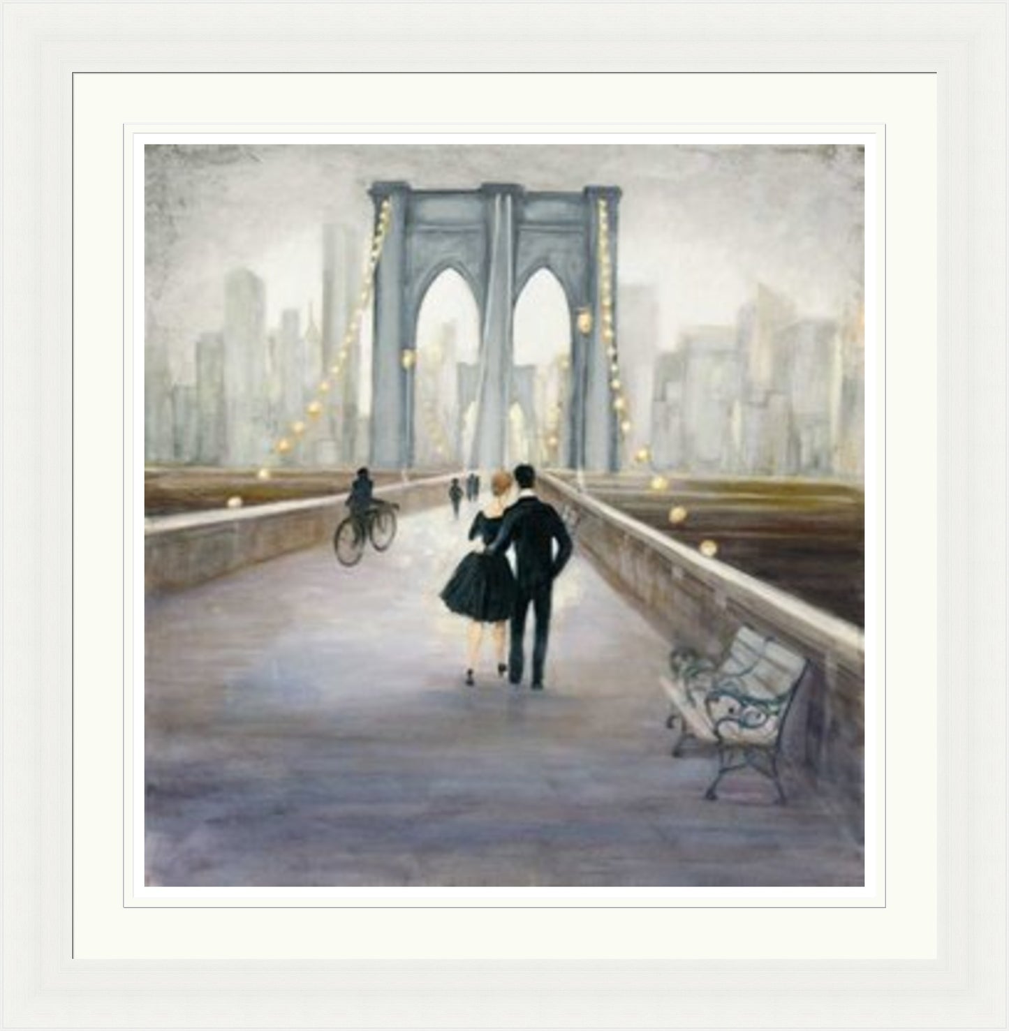 Bridge to NYC II by Julia Purinton