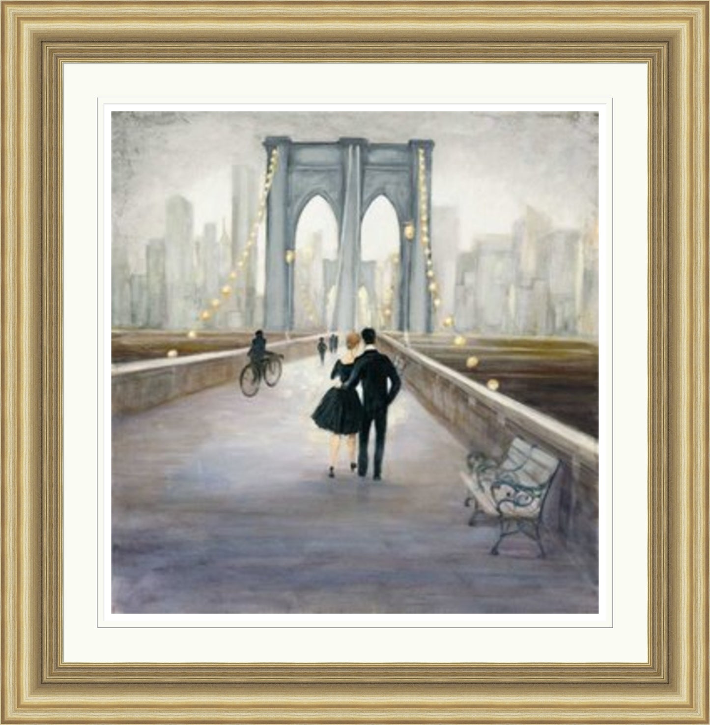 Bridge to NYC II by Julia Purinton