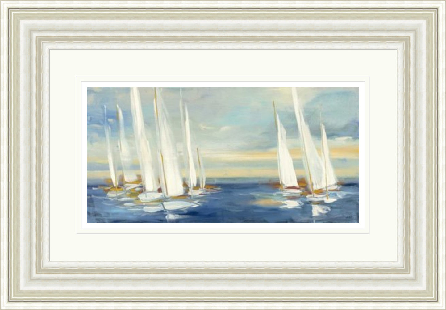 Summer Regatta Sunset by Julia Purinton