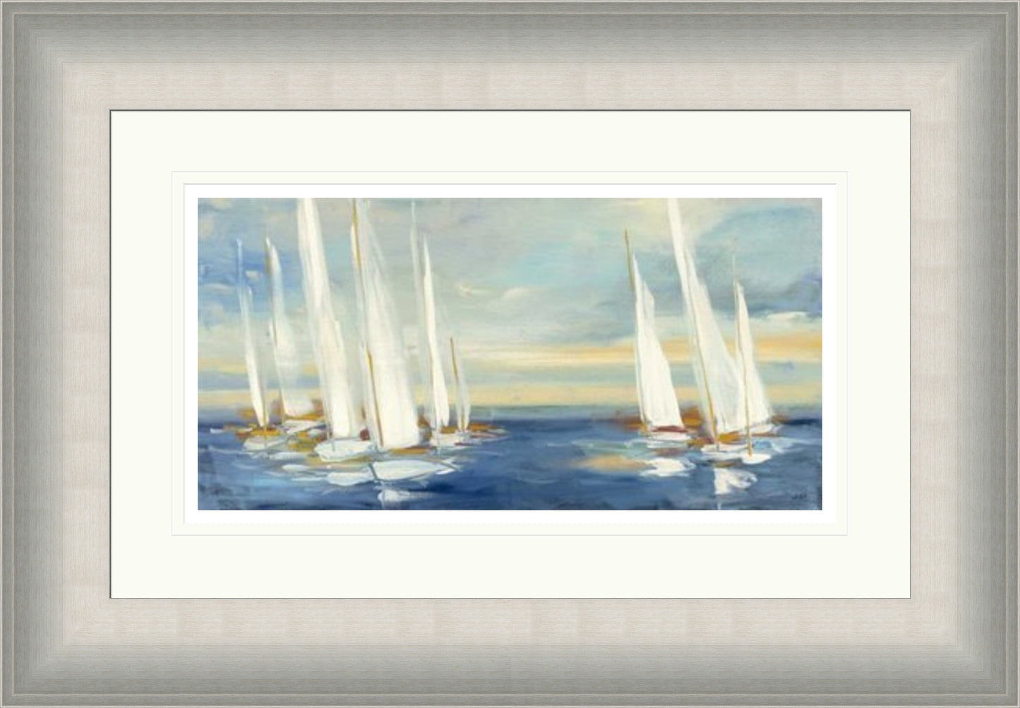 Summer Regatta Sunset by Julia Purinton