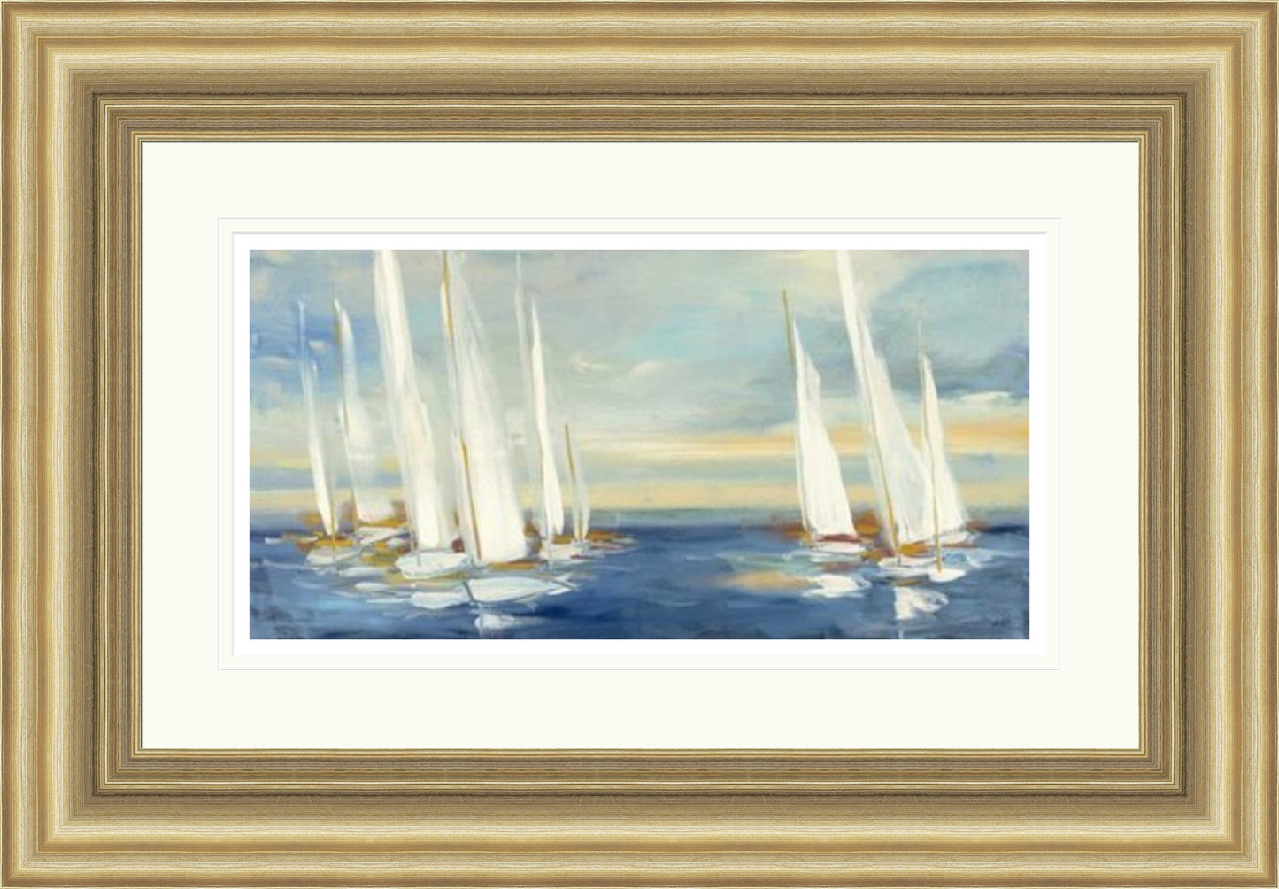 Summer Regatta Sunset by Julia Purinton