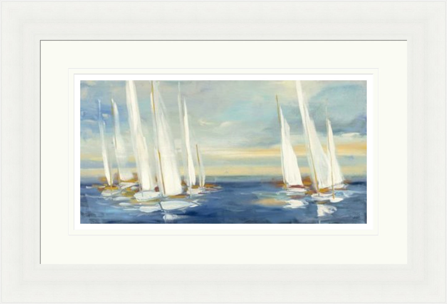 Summer Regatta Sunset by Julia Purinton