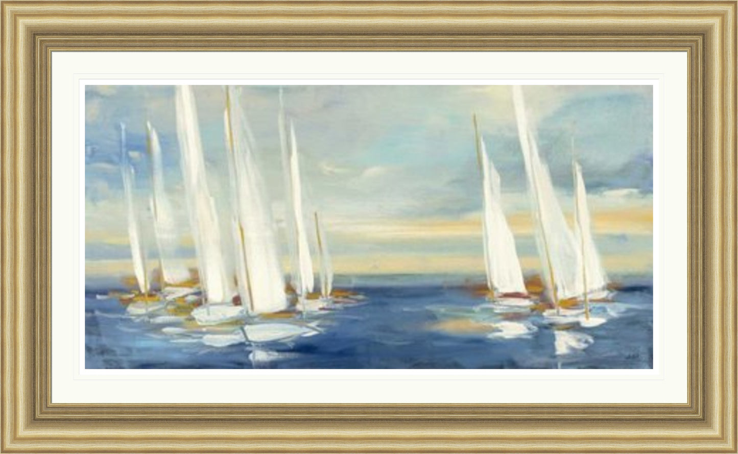 Summer Regatta Sunset by Julia Purinton