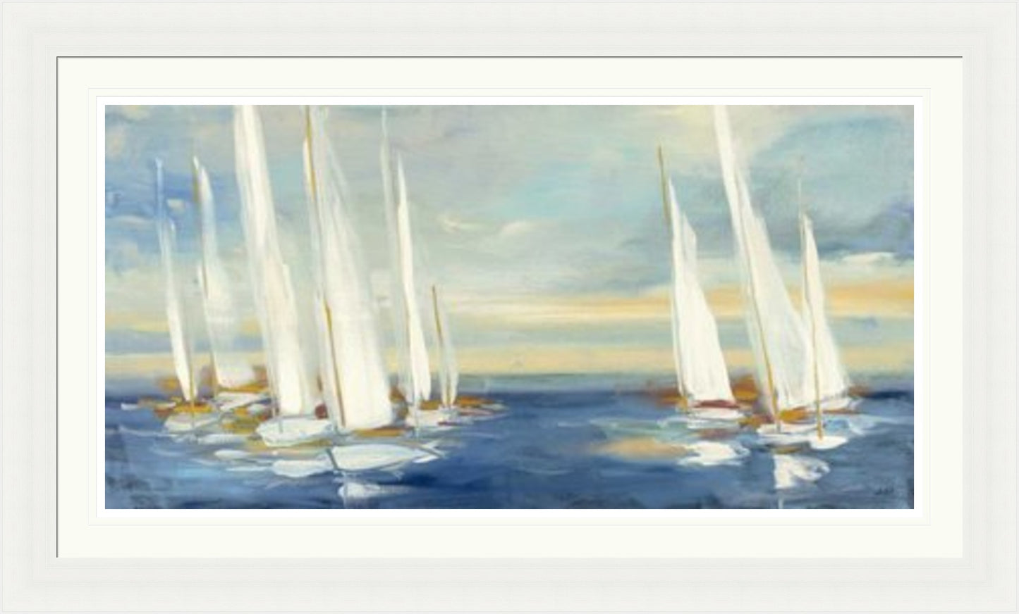 Summer Regatta Sunset by Julia Purinton