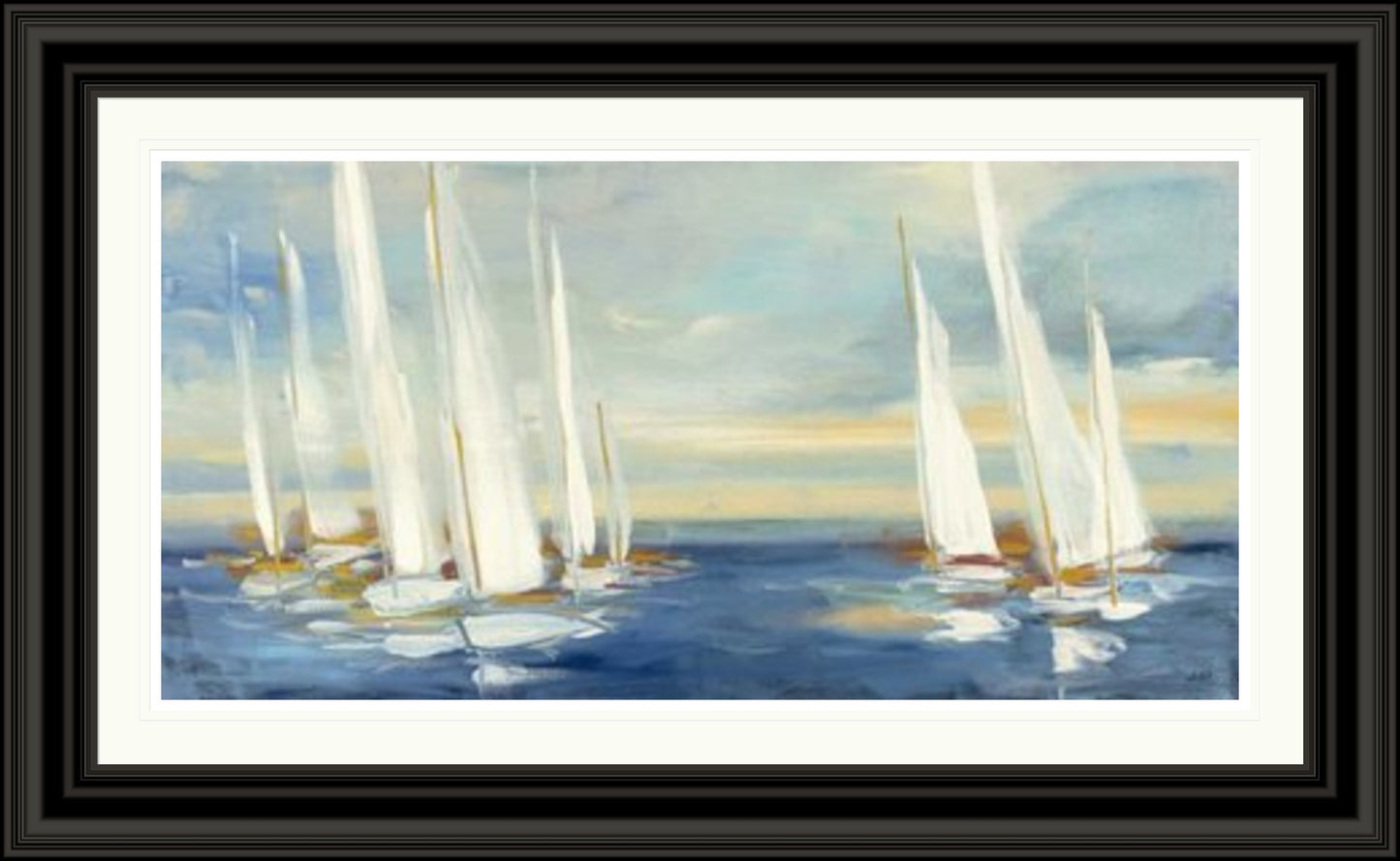 Summer Regatta Sunset by Julia Purinton