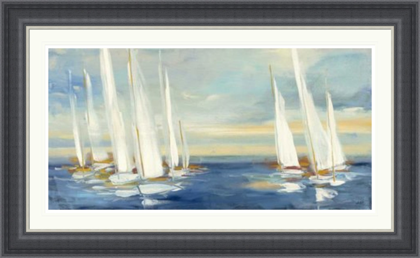 Summer Regatta Sunset by Julia Purinton