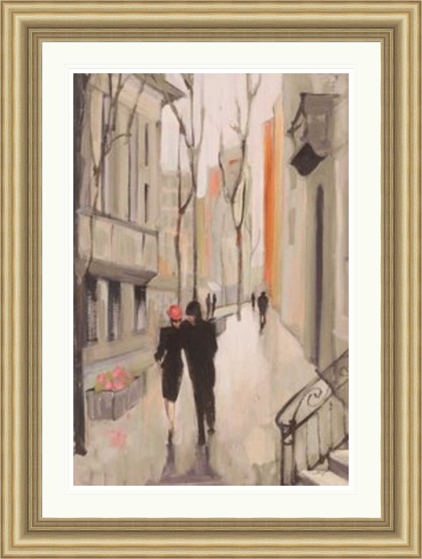 Village Promenade II by Julia Purinton