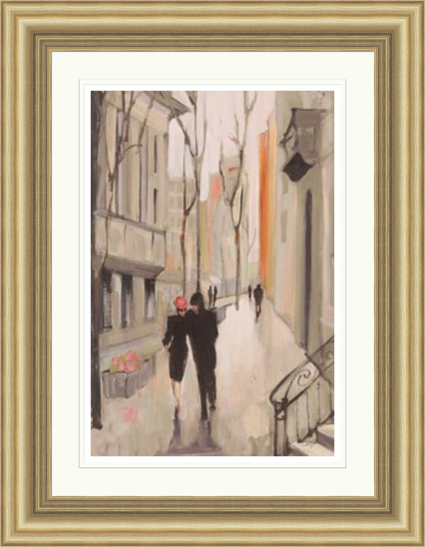 Village Promenade II by Julia Purinton