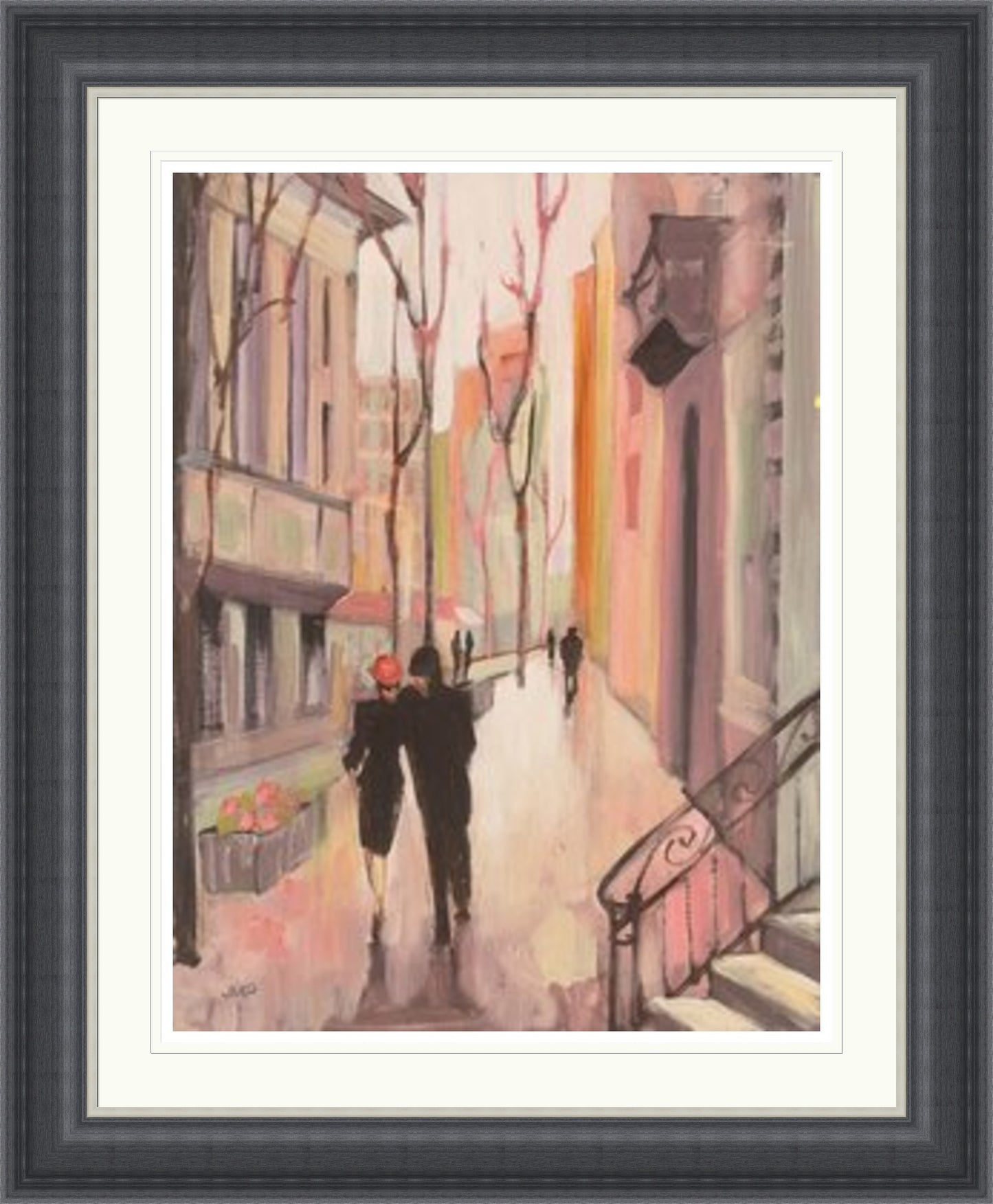 Village Promenade I by Julia Purinton