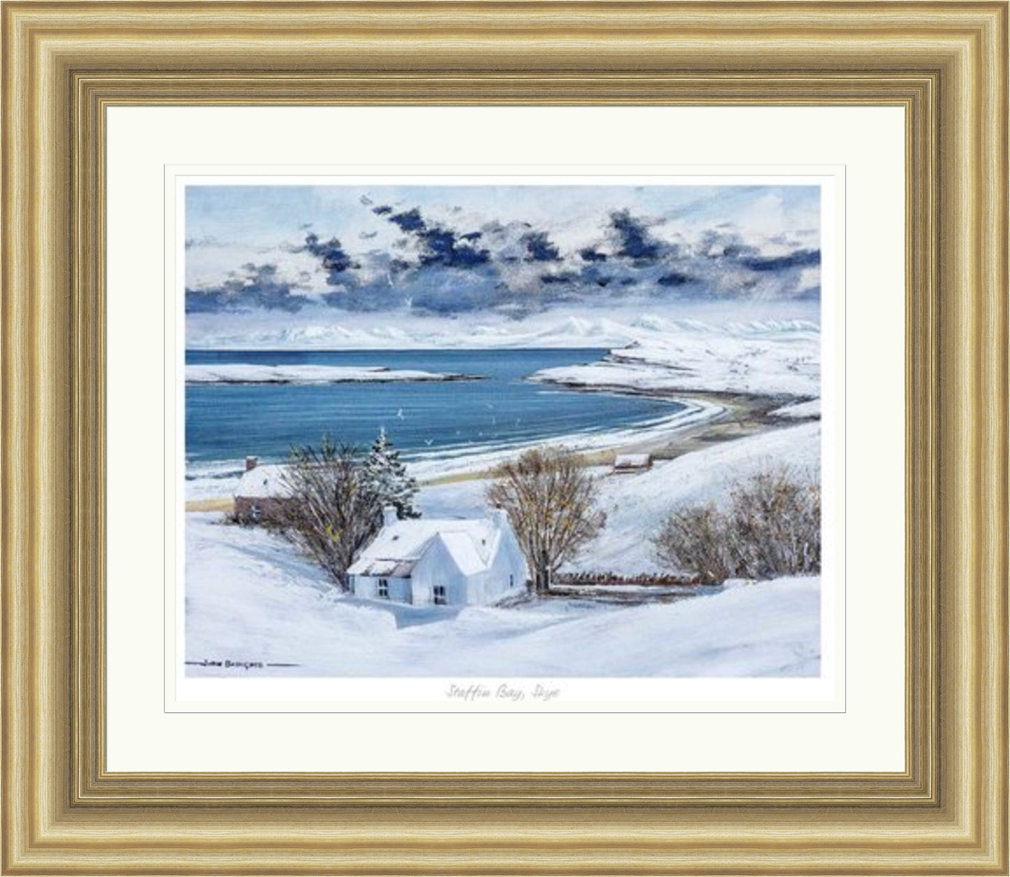 Staffin Bay, Skye by John Bathgate