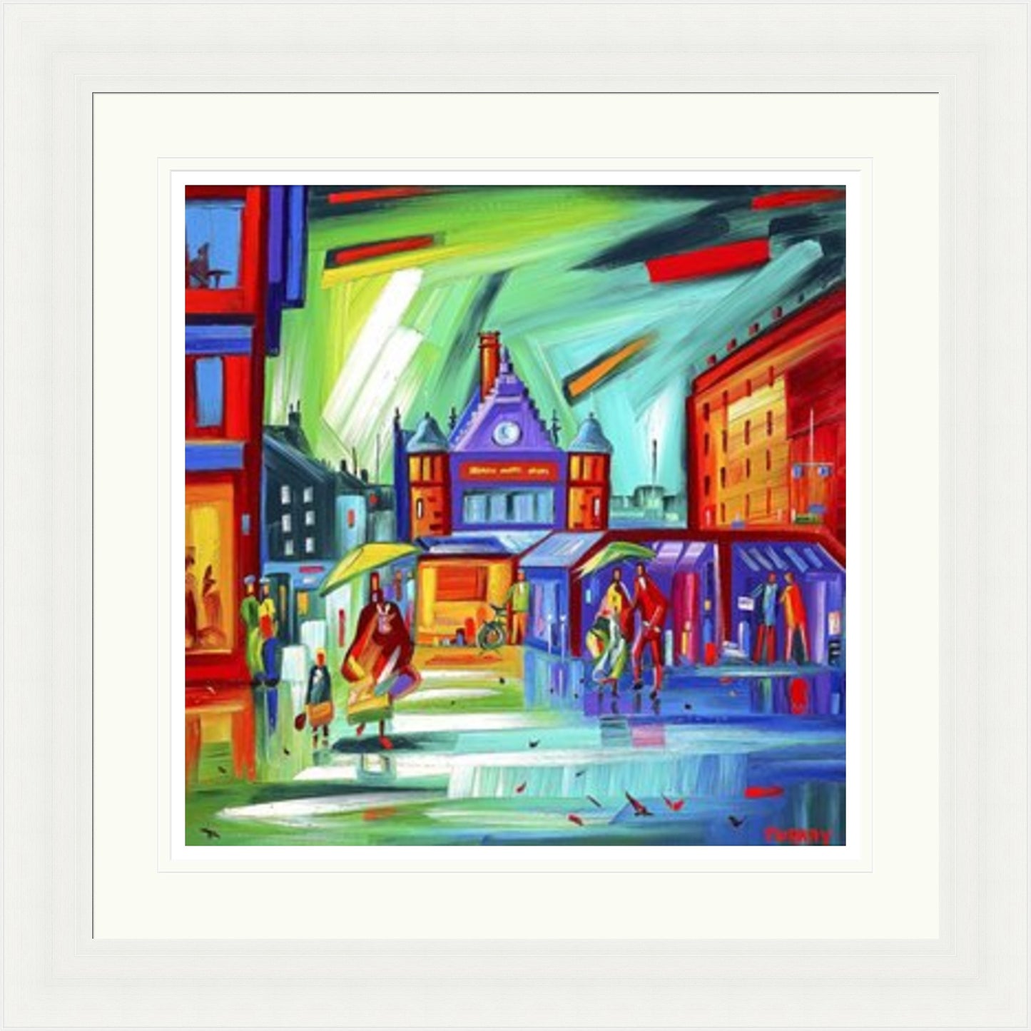 St Enoch Underground by Raymond Murray