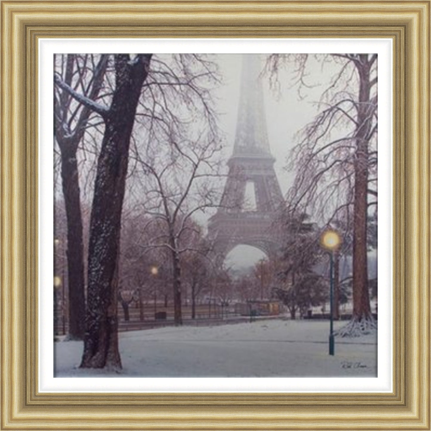 Foggy Day in Paris by Rod Chase