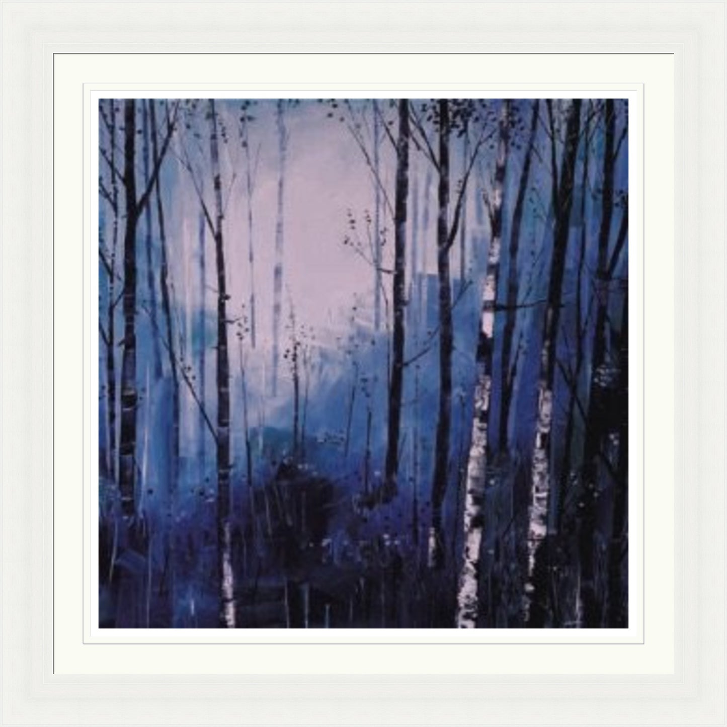 Birches and Blues (Limited Edition) By Daniel Campbell