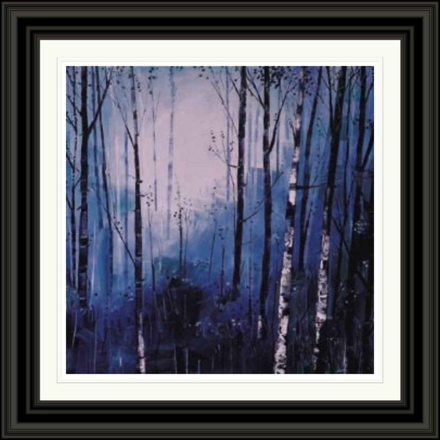 Birches and Blues (Limited Edition) By Daniel Campbell