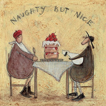 Naughty but Nice by Sam Toft