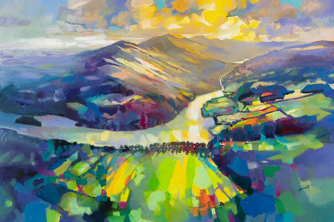 Pentland Hills (Signed & Numbered Limited Edition) by Scott Naismith