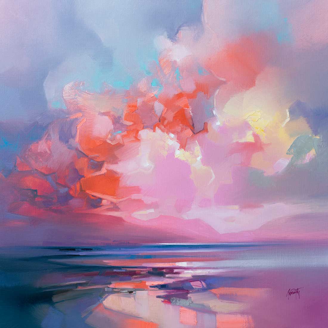 Pink Tide Harris (Signed & Numbered Limited Edition) by Scott Naismith