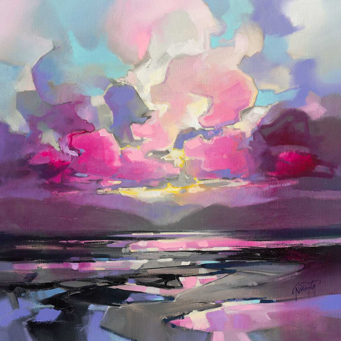 Pink Tide Skye (Signed & Numbered Limited Edition) by Scott Naismith