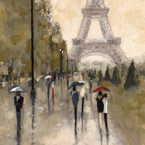 Wandering In Paris by Shawn Mackey