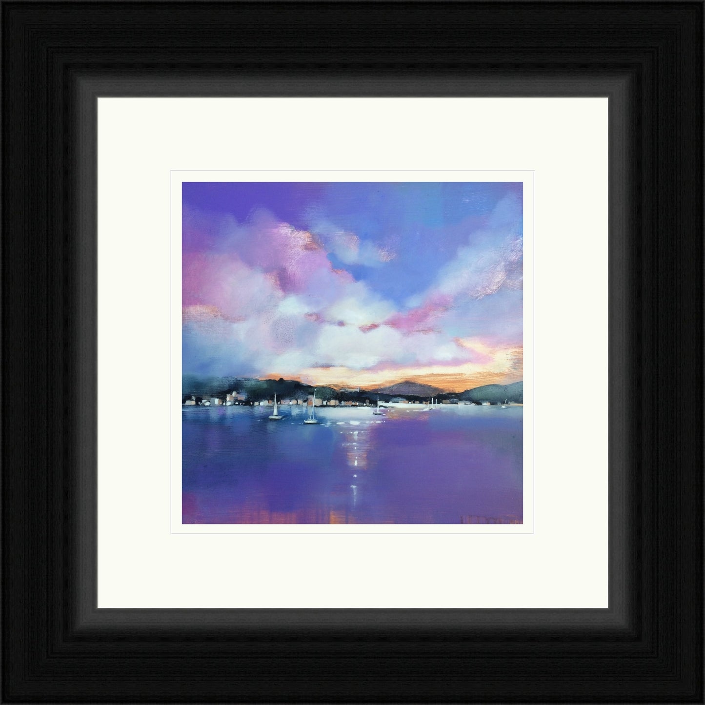 Rothesay Sunset (Signed Limited Edition) by Emma S Davis