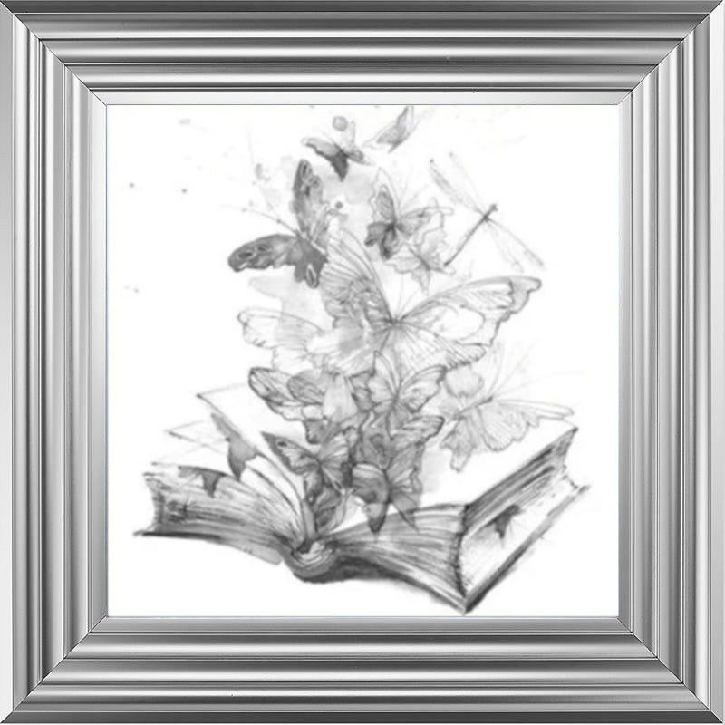 Book of Butterflies - Black and White