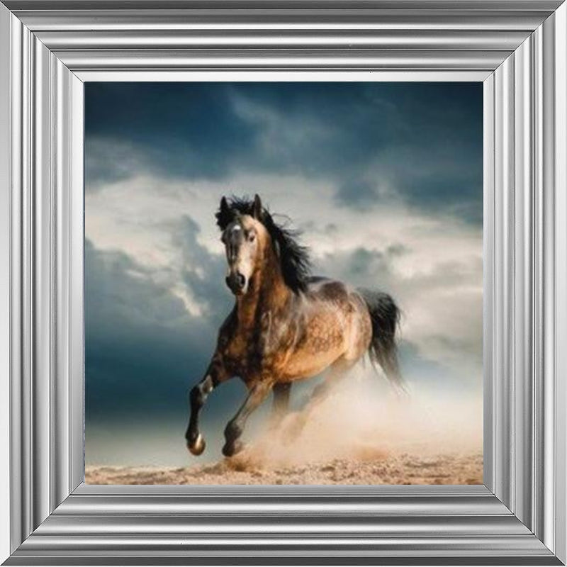 Horse in Duststorm