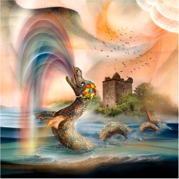 Nessie Goes For A Swim by Esther Cohen