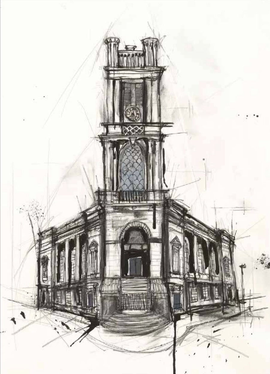 St Steven's Church, New Town by Liana Moran