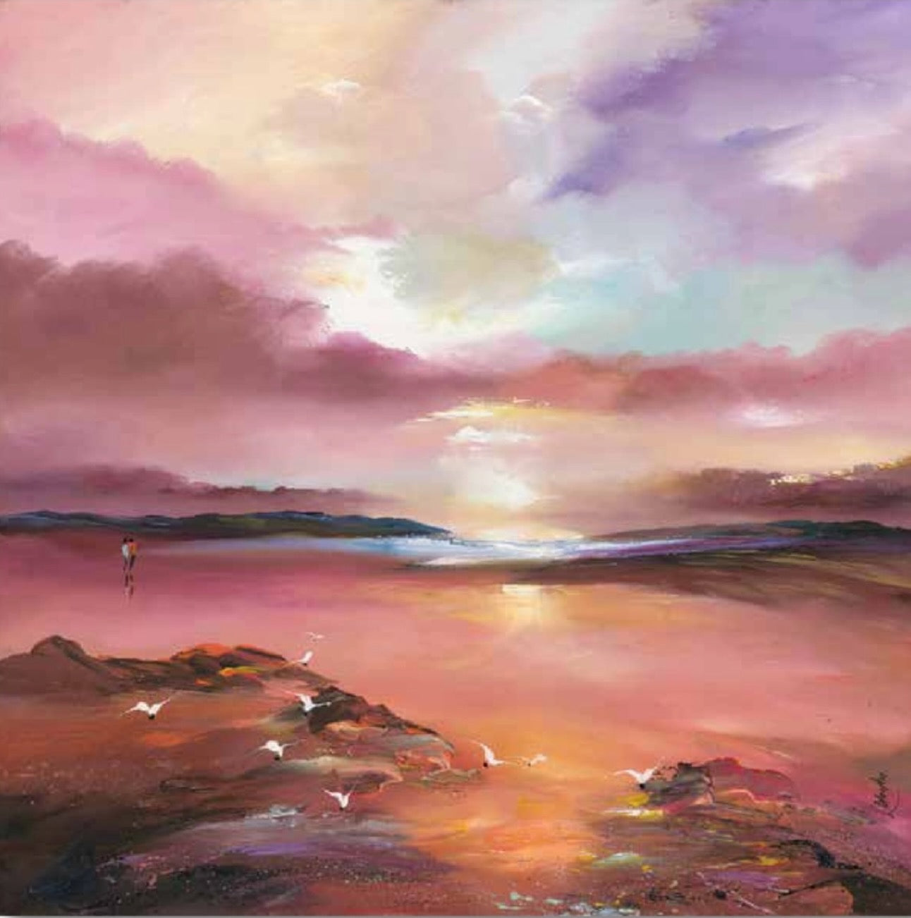 Peaceful Approach by Lillias Blackie