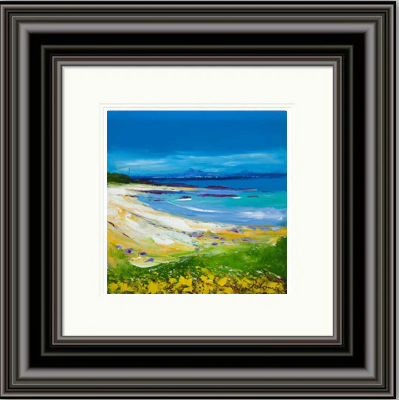 Balnahard Beach, Isle Of Colonsay Looking To Mull by John Lowrie Morrison Jolomo