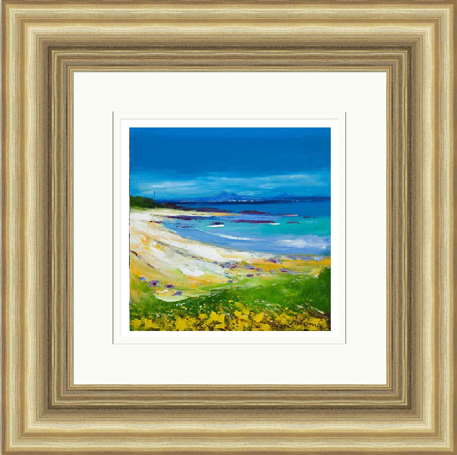 Balnahard Beach, Isle Of Colonsay Looking To Mull by John Lowrie Morrison Jolomo