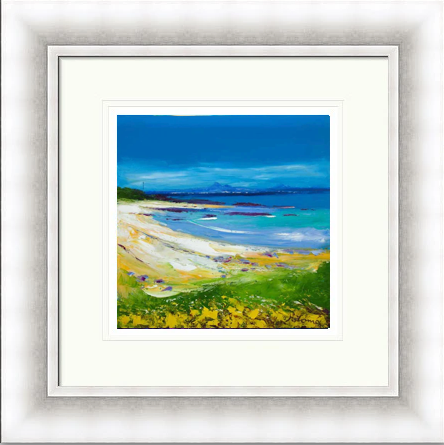 Balnahard Beach, Isle Of Colonsay Looking To Mull by John Lowrie Morrison Jolomo