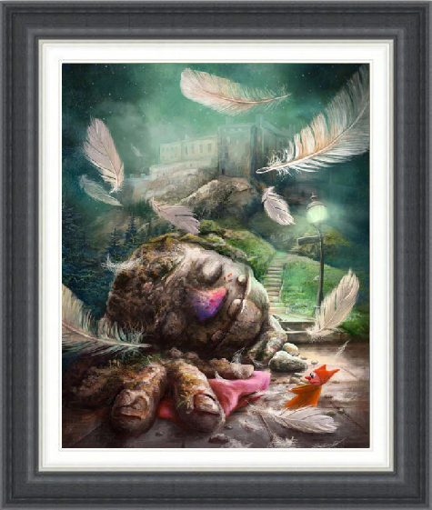 Sleepy Monster by Matylda Konecka