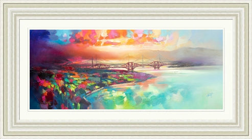 Forth Bridges Flight Path (Signed & Numbered Limited Edition) by Scott Naismith