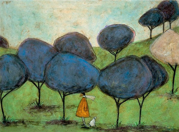 Sniffing The Lilac by Sam Toft