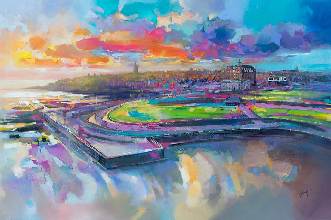 St Andrews Dawn (Signed & Numbered Limited Edition) by Scott Naismith
